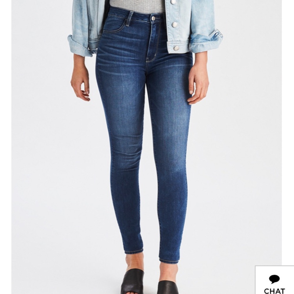 *LOWEST* AE Super Hi-Rise Jegging